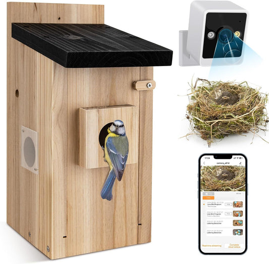 3MP Smart Birdhouse Camera - TrueSpyTech