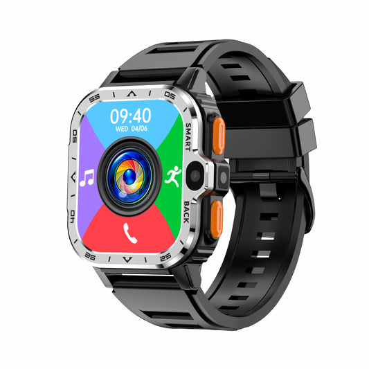 AP8 Smartwatch 4G – Dual HD Camera, GPS, WiFi, Health Monitoring (2+16Go) - TrueSpyTech