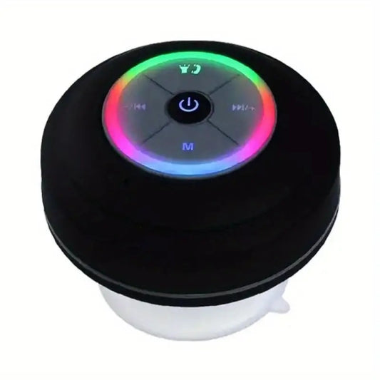 Bluetooth Suction‑Cup Bathroom Speaker - TrueSpyTech