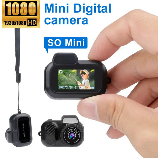 1080P Mini HD Camcorder with Display - TrueSpyTech