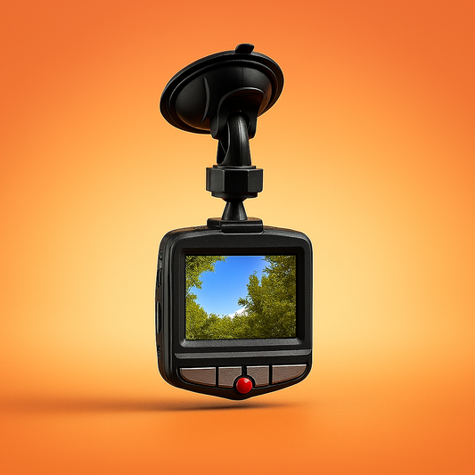 1080P 2.4" Car Dash Cam – Front/Rear, Night Vision, G‑Sensor - TrueSpyTech